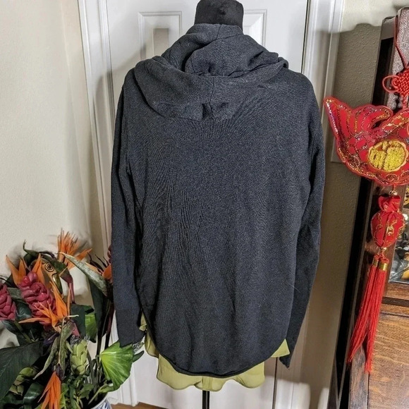 Moving Sale! 💘 ATM French Terry Zip Up Hoodie Black Size L - Picture 5 of 9